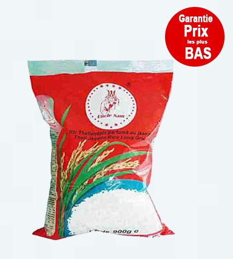 UNCLE SAM Riz Uncle Sam Rouge - 900G