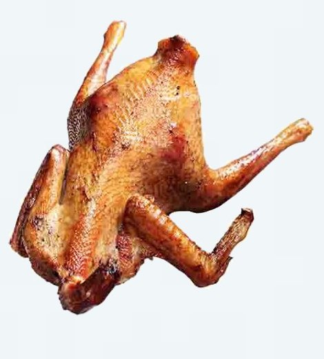 Poulet fumé assaisonné
